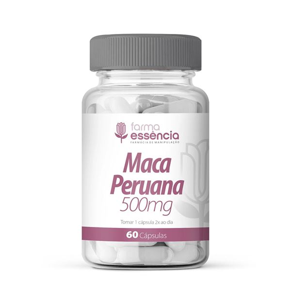 Maca Peruana 500mg 60 Cápsulas