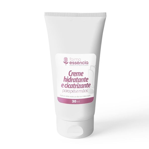 Creme Hidratante e Cicatrizante para Pés e Mãos 30g