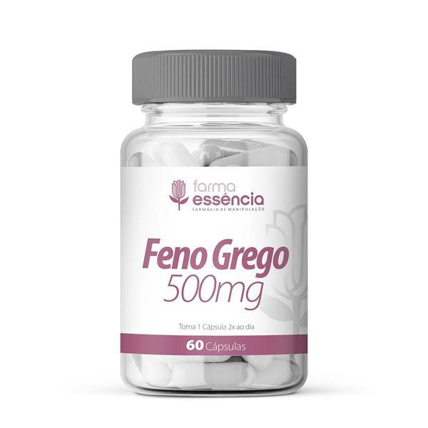 Feno Grego 500mg 60 cápsulas