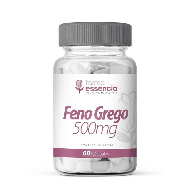 Feno Grego 500mg 60 cápsulas
