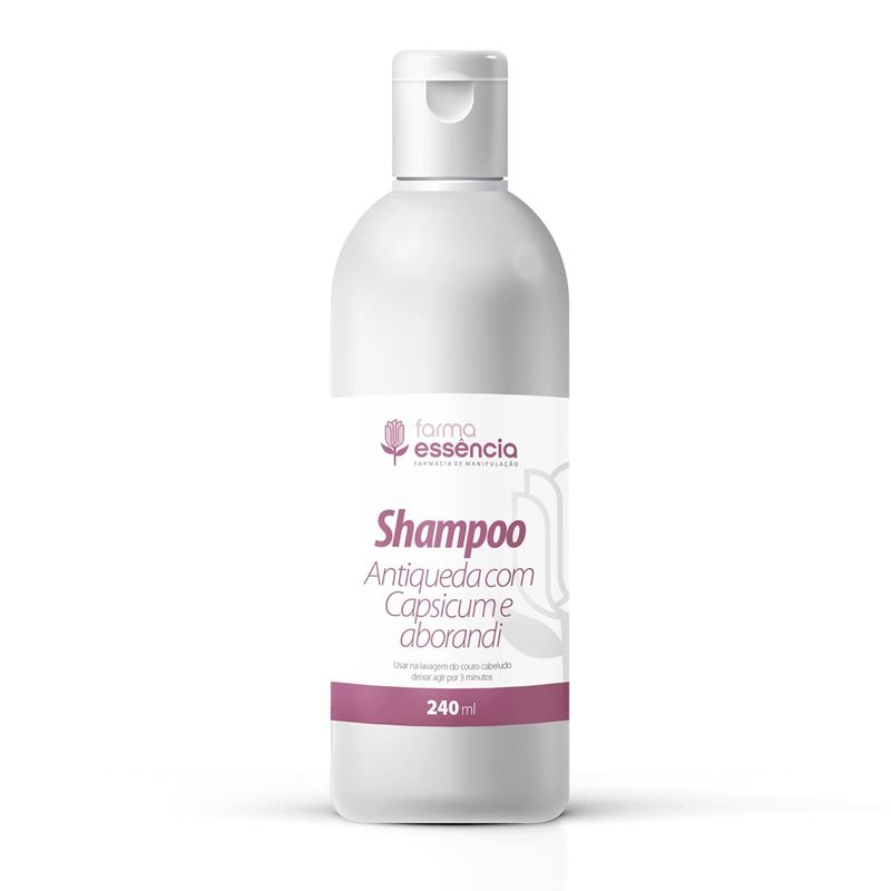 Shampoo Antiqueda com Capsicum e Jaborandi 200ml