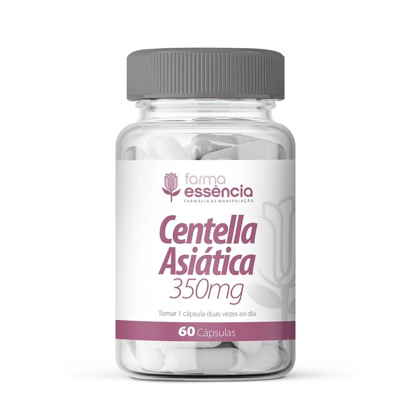 Centella Asiática 350mg 60 Cápsulas