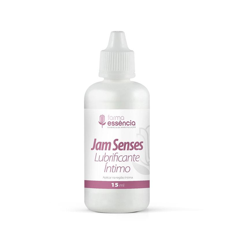 Jam Senses Lubrificante Íntimo 15ml